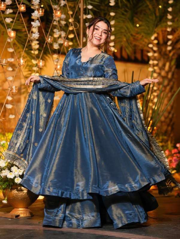 NF 1262 BOUTIQUE DESIGNER ANARKALI SUIT FANCY STYLE WEDDING & FESTIVAL DEALER